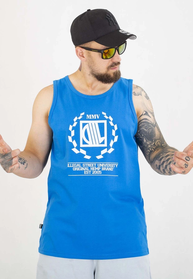 Tank Diil Laur chabrowo biały