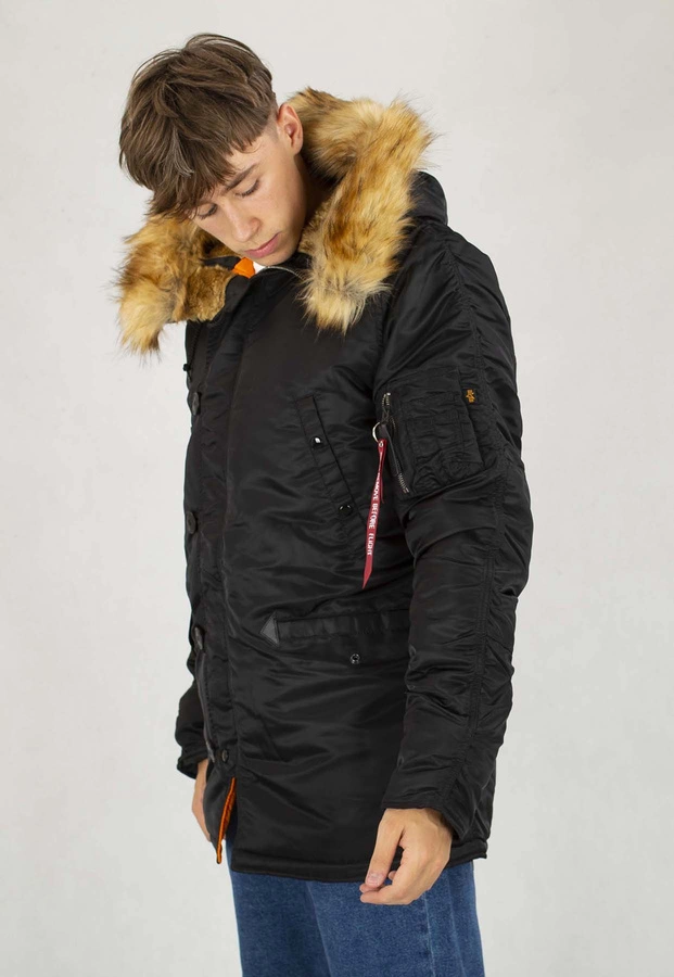 Kurtka Alpha Industries Zimowa N3B VF 59 103141 czarna