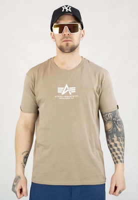 T-shirt Alpha Industries Basic T ML 118533 beżowy