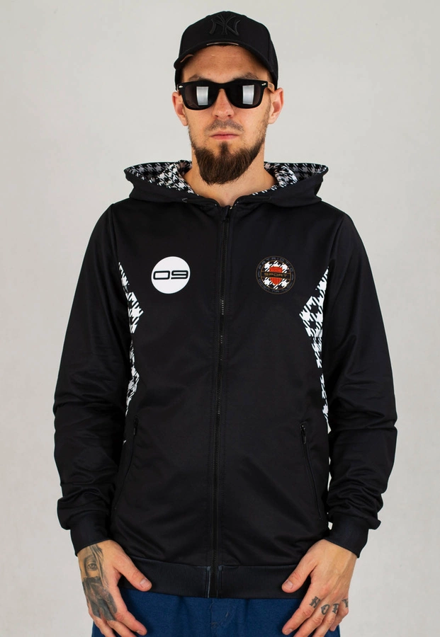 Bluza Patriotic x Epis Hoodie Ogień Na Tłoki czarna