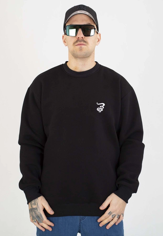 Bluza Grube Lolo Bez Kaptura Mini Dymek czarna