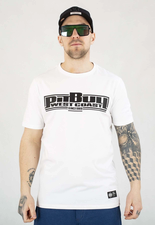 T-shirt Pit Bull Classic Boxing 190 white