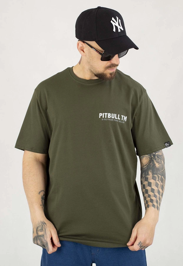 T-shirt Pit Bull Para Bellum 170 old green
