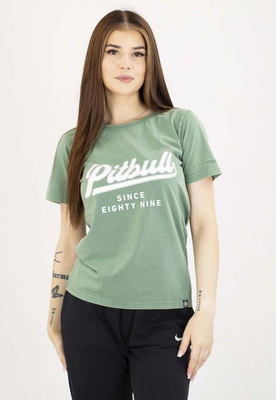 T-Shirt Pit Bull Angel Logo 190 green