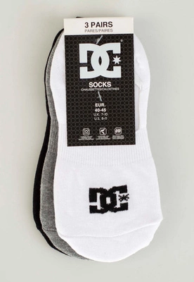 Skiety DC Shoes DC Liner 3P ADYAA03191-KVJ8 białe czarne szare