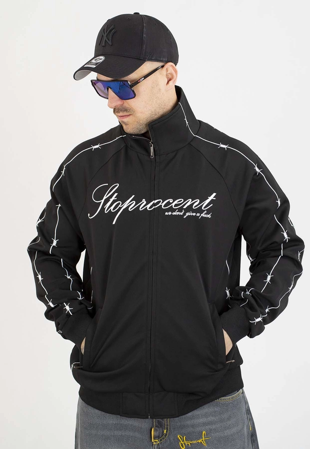 Bluza Stoprocent Bez Kaptura Wire czarna