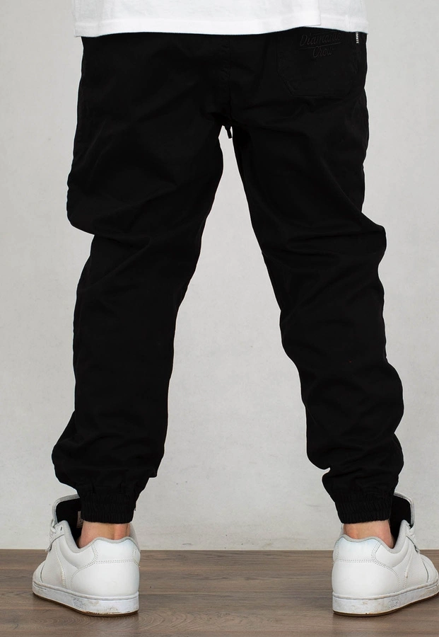 Spodnie Diamante Wear Jogger Unisex Petite czarne