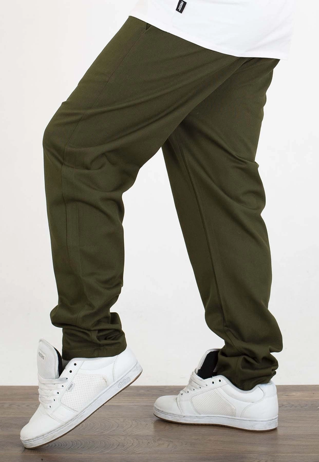 Spodnie Jigga Wear Chino zielone