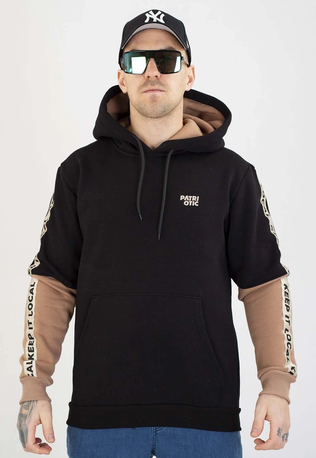 Bluza Patriotic Z Kapturem CLS Keep It Tapes czarna