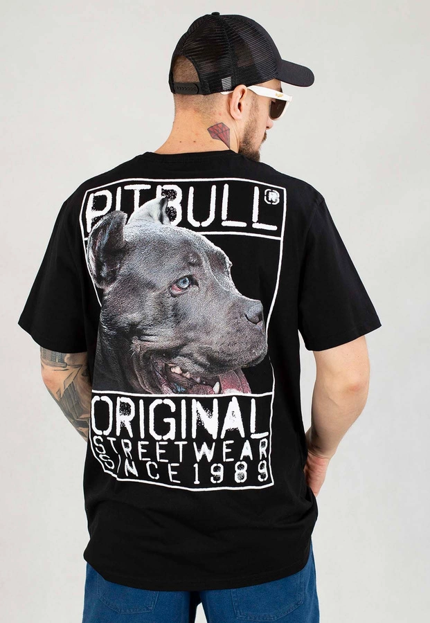 T-shirt Pit Bull Origin czarny