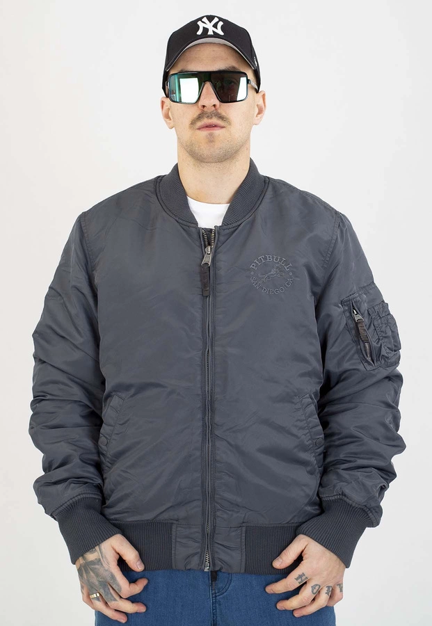 Kurtka Pit Bull Przejściowa Hacket Washed graphite