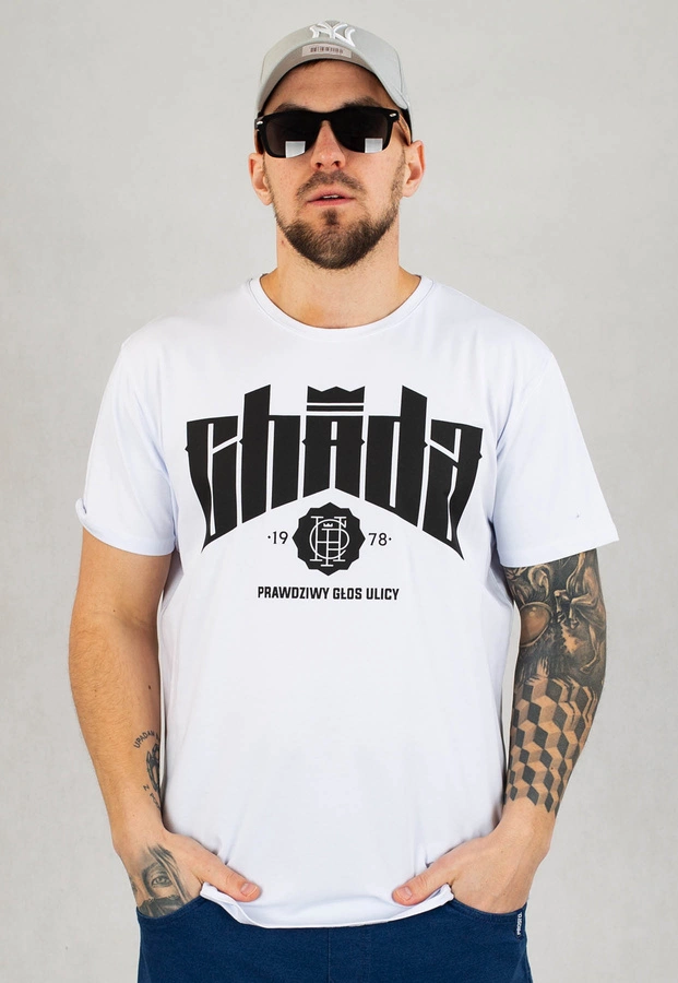 T-shirt Chada Proceder biały