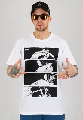 T-shirt Dudek P56 Joint biały