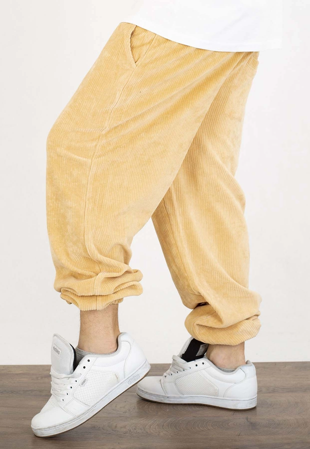 Dresy Jigga Wear Trap Sztruksowe Cord camel