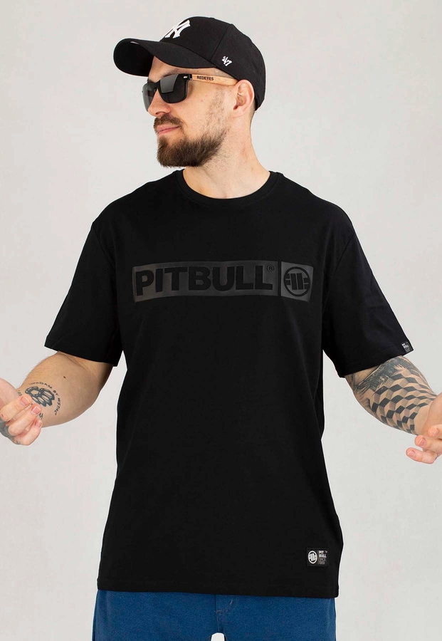 T-shirt Pit Bull All Black Hilltop czarny