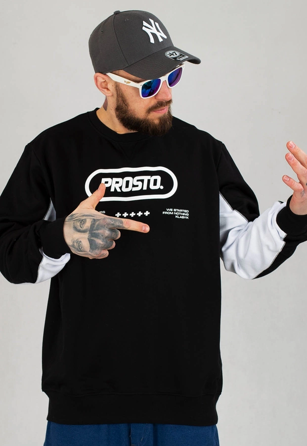 Bluza Prosto Bez Kaptura Rounds czarna