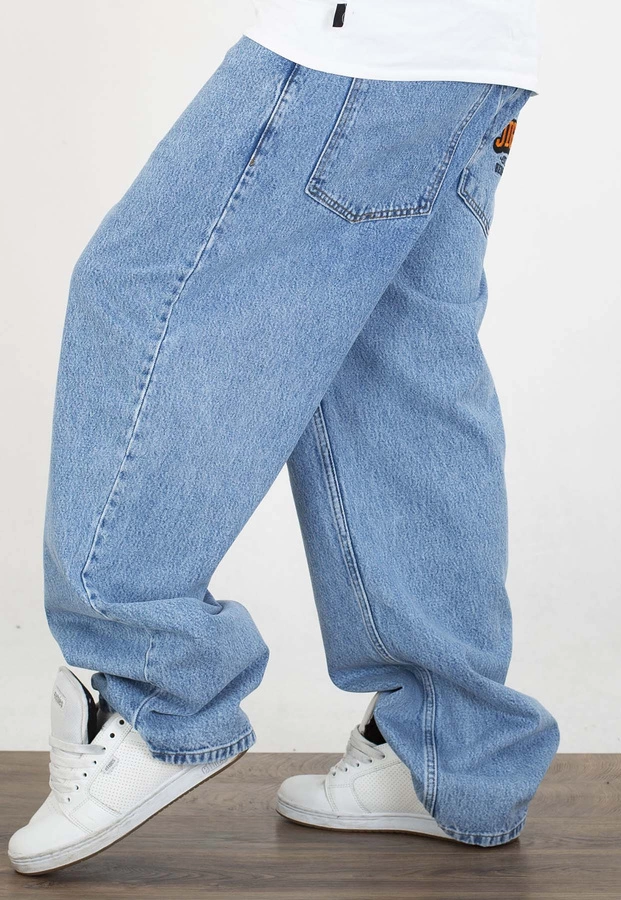 Spodnie Jigga Wear New Outline Super Baggy Jeans blue