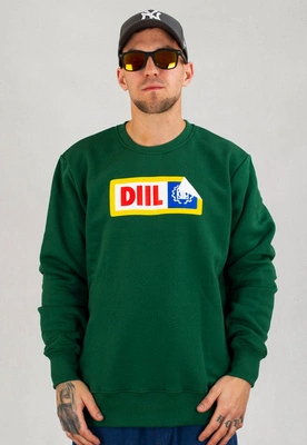 Bluza Diil Crewneck Sticker zielona