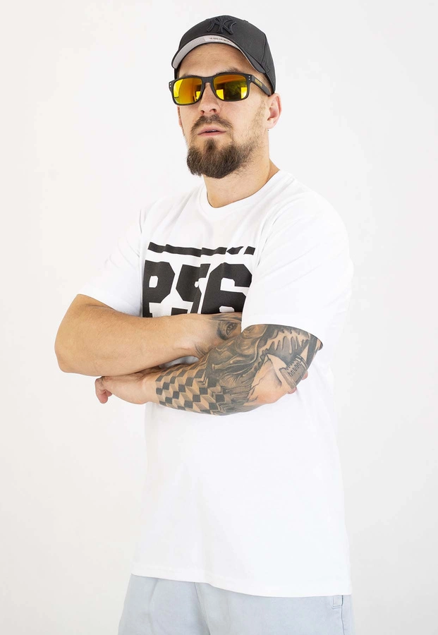 T-shirt Dudek P56 You Won't biały