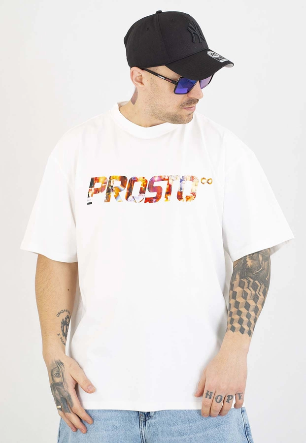 T-shirt Prosto Rated ecru