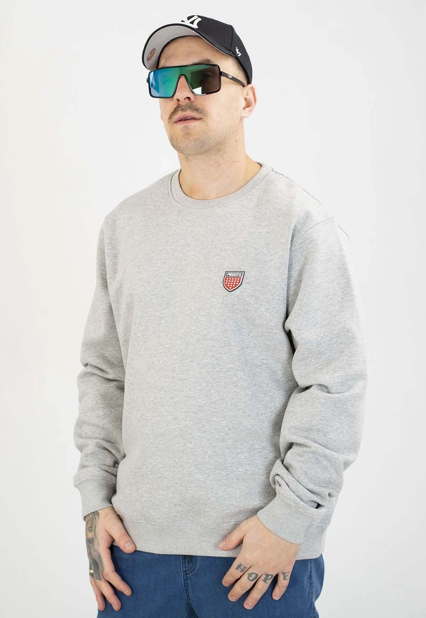 Bluza Prosto Bez Kaptura Shield grey