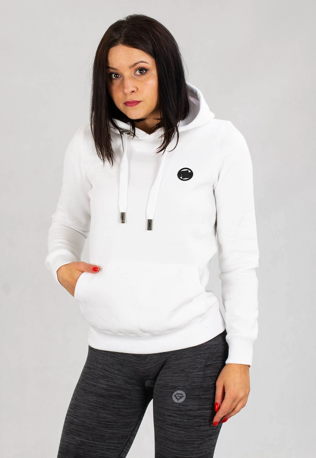 Bluza Pit Bull Small Logo biała