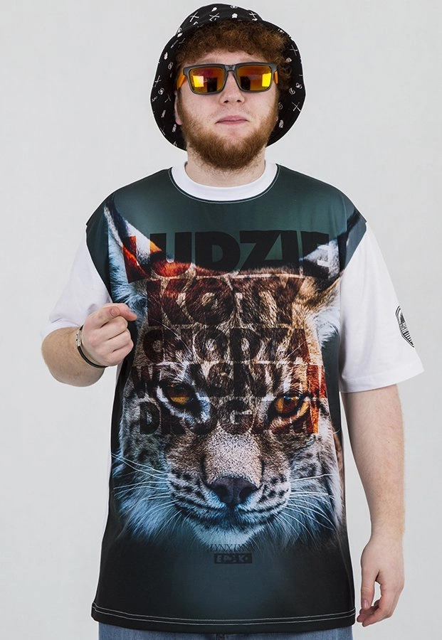 T-shirt El Polako Ryś biały