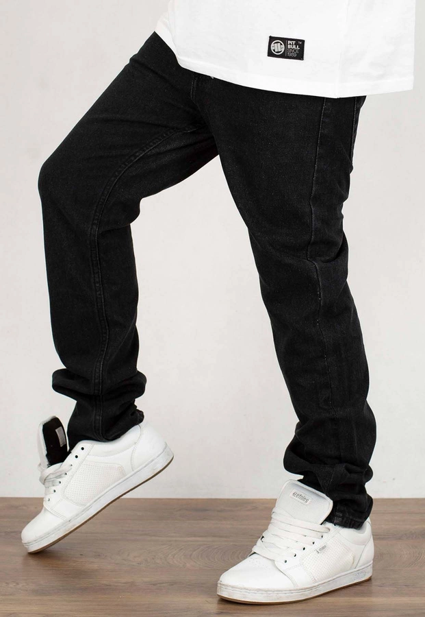 Spodnie Mass Tapered Fit Signature 2.0 light black washed