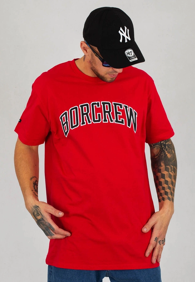 T-shirt B.O.R. Biuro Ochrony Rapu Bulls czerwony