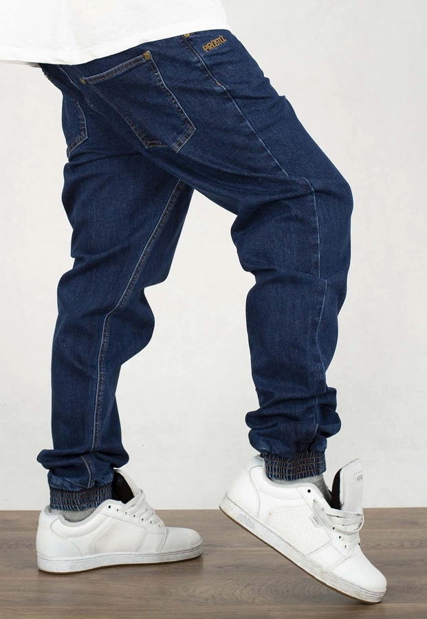 Spodnie Prosto Regular Jogger Jeans Hees Navy