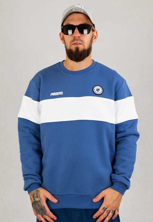 Bluza Prosto Bez Kaptura Insertio niebieska