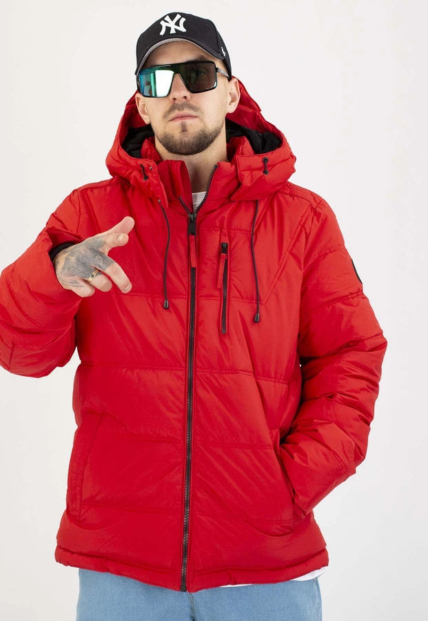 Kurtka Pit Bull Zimowa Piedmont fluo red