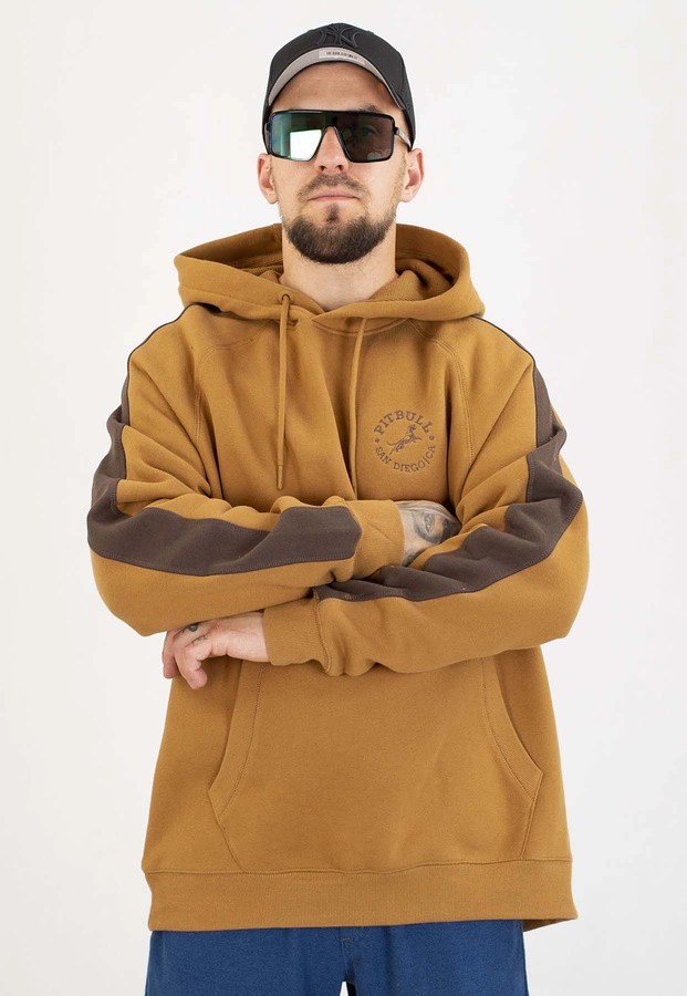 Bluza Pit Bull Z Kapturem San Diego CA honey yellow
