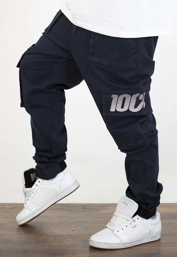 Spodnie Stoprocent Joggery Stoshade granatowe
