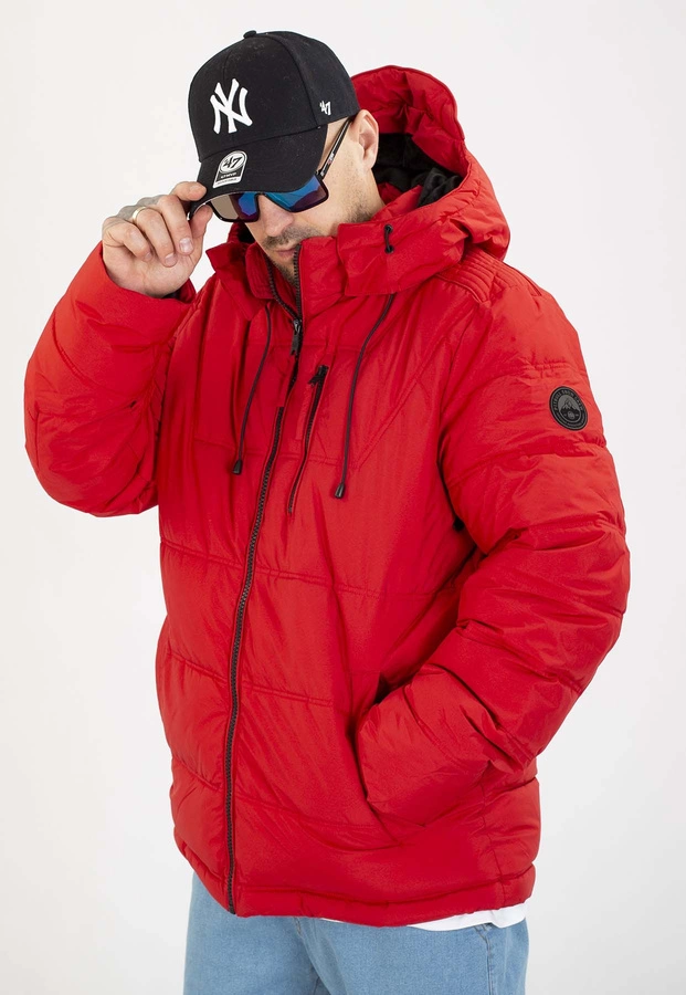 Kurtka Pit Bull Zimowa Piedmont fluo red