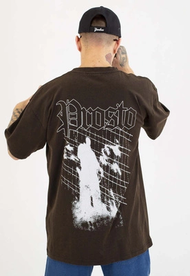T-shirt Prosto Oversize Shadow sprany czarny
