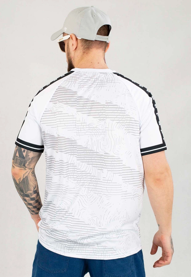 T-shirt Patriotic Football Line biały