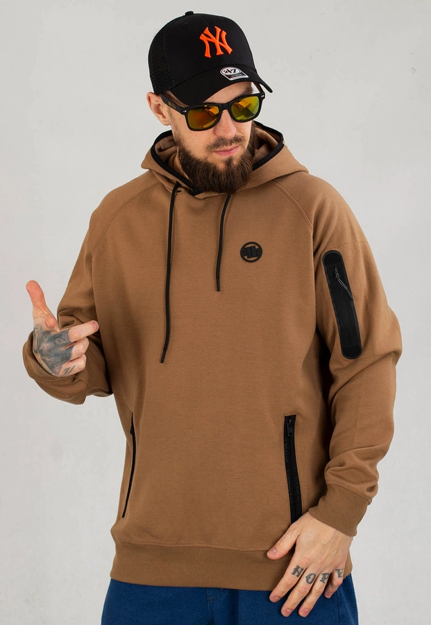 Bluza Pit Bull Hooded Stafford brązowa