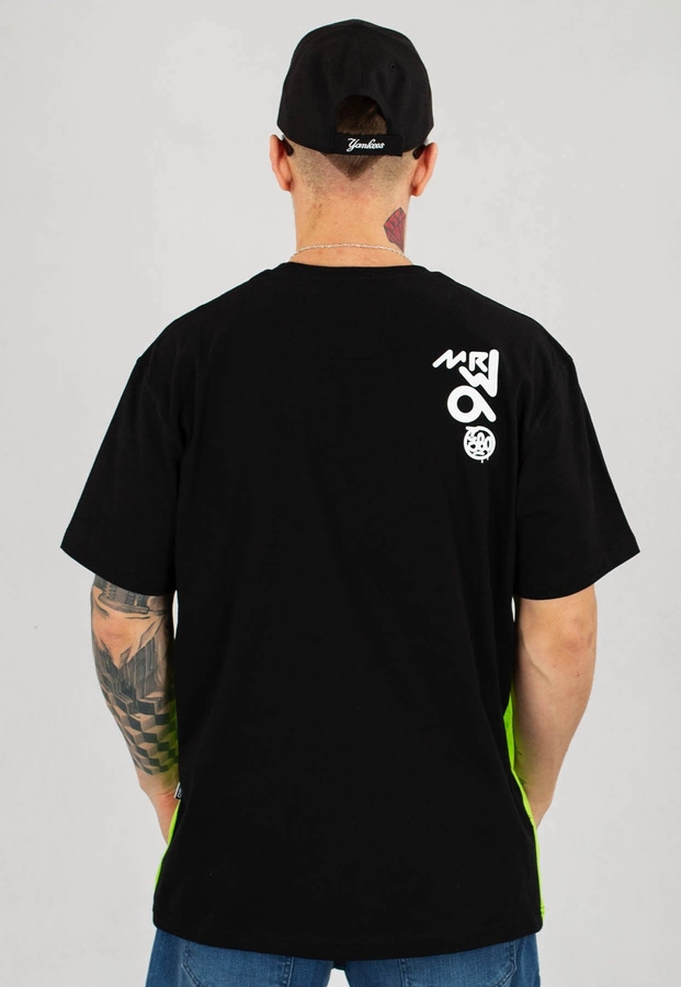 T-shirt 360CLTH Mr City żółto czarny