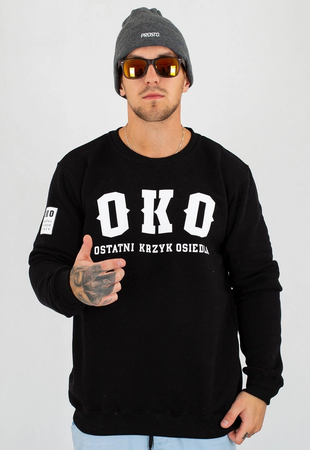 Bluza B.O.R. Biuro Ochrony Rapu OKO New czarna