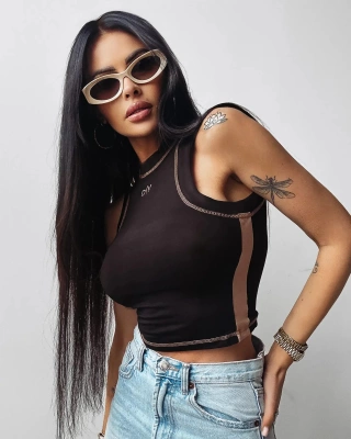 Tank Olavoga Lyon czarny