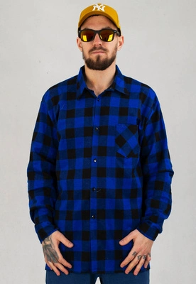 Koszula Niemaloga Krata niebieska