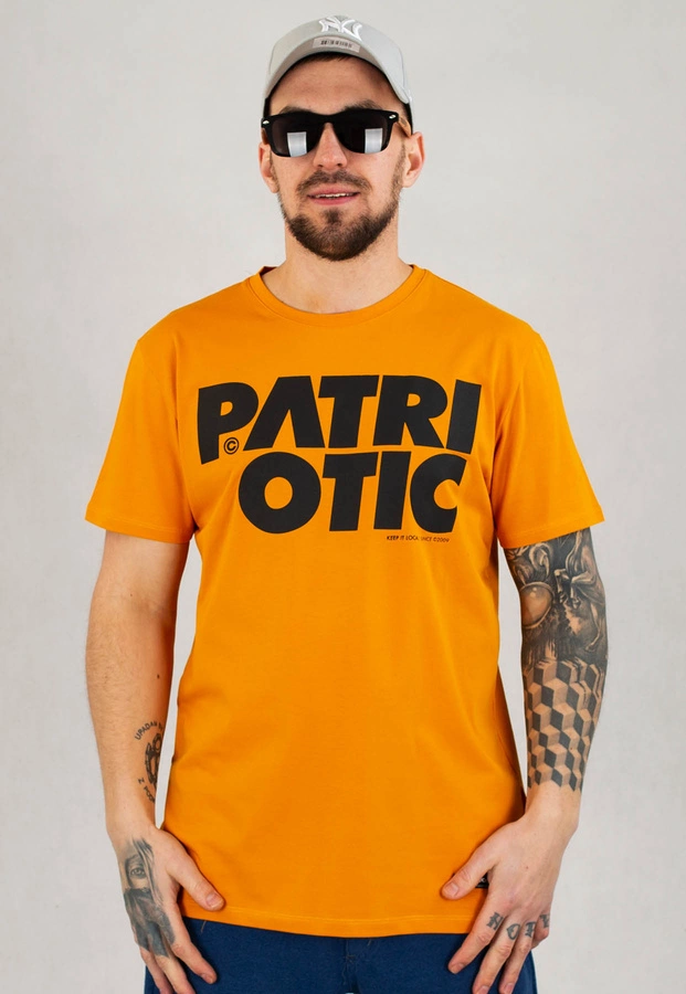 T-shirt Patriotic CLS musztardowy