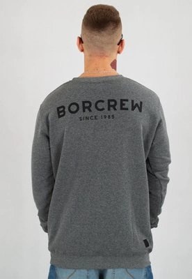 Bluza B.O.R. Biuro Ochrony Rapu Classic BorCrew ciemno szara