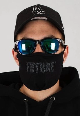 Maska Bawełniana Metoda Future Kropki czarna