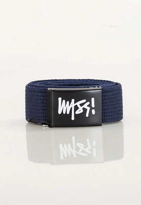 Pasek Mass Signature granatowy