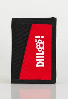 Portfel Diil Napis czerwony