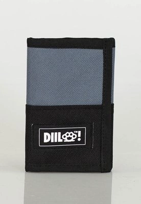 Portfel Diil Double czarno szary