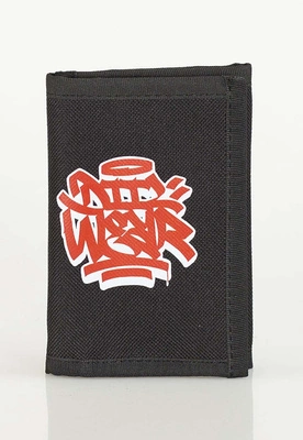 Portfel Diil Wear czarno czerowny