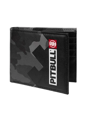 Portfel Pit Bull Cross Camo czarno szary